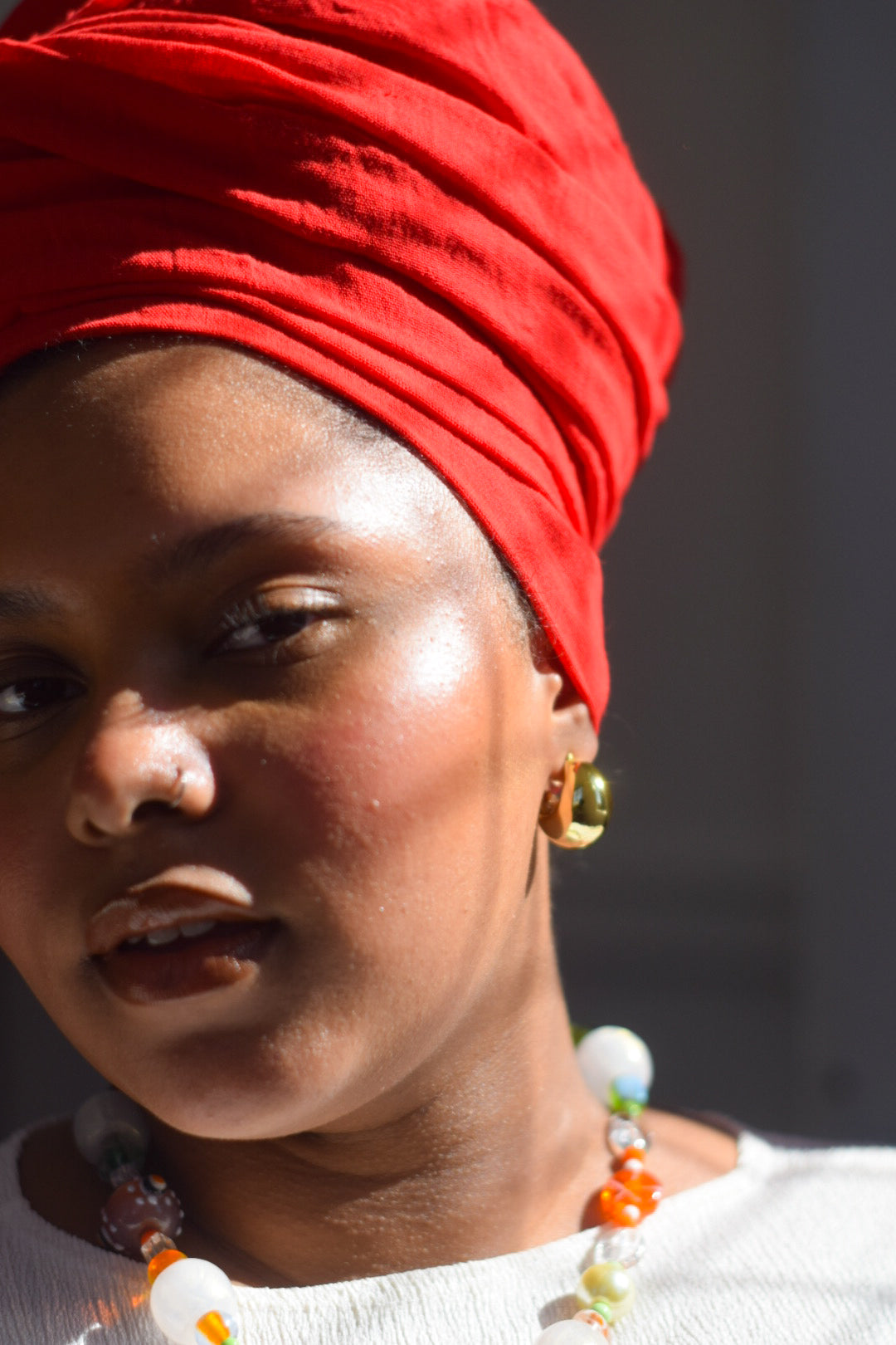 TURBANTE IN RED