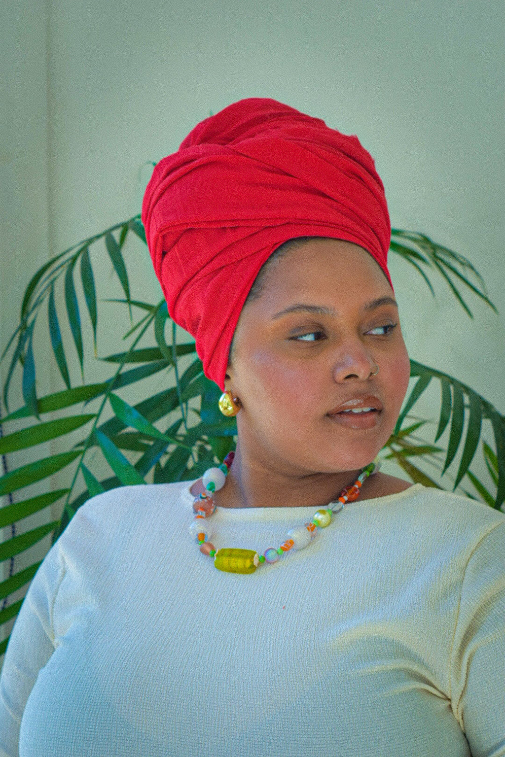 TURBANTE IN RED