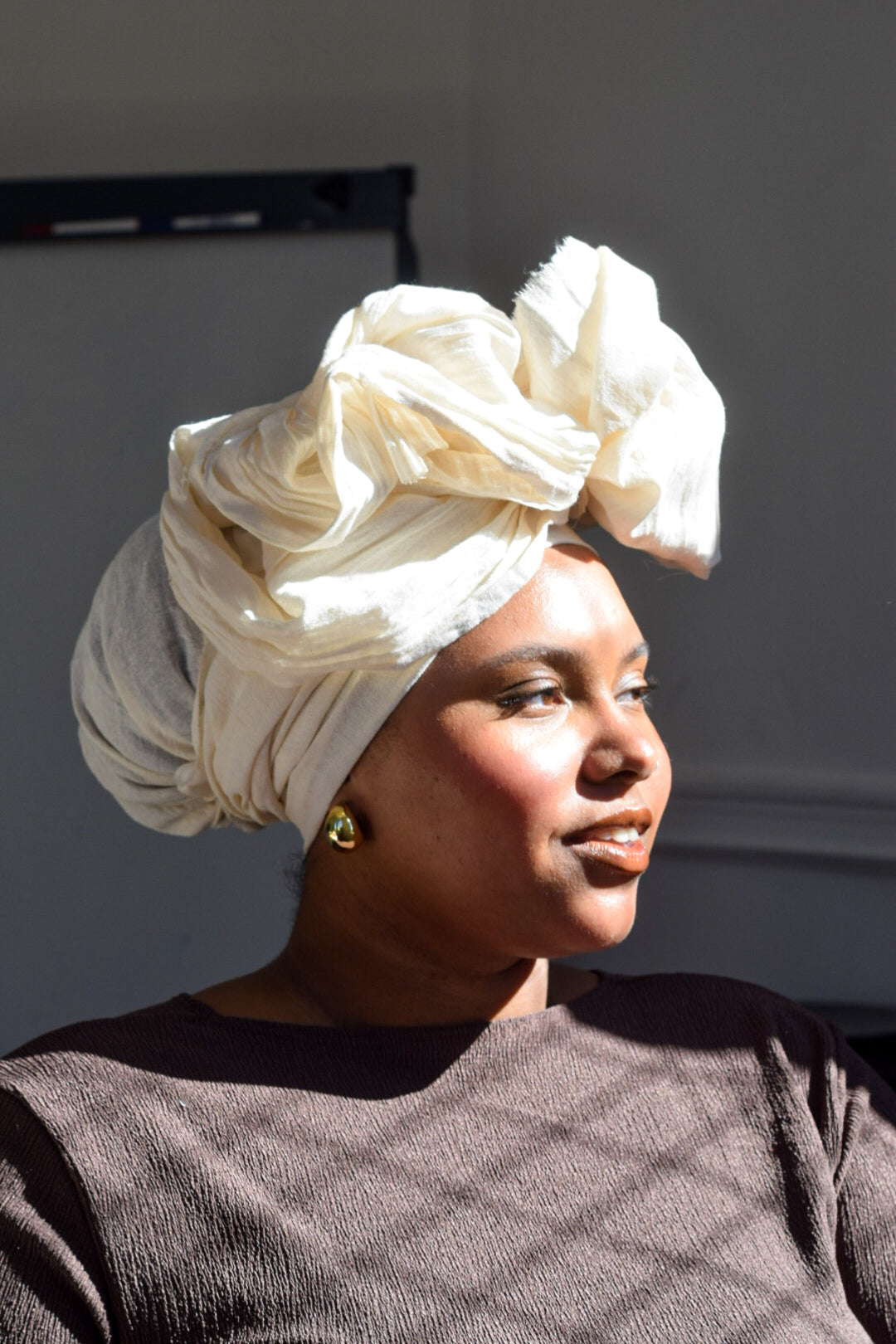 TURBANTE OFF WHITE